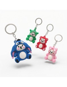 Various Bear With Keychain
