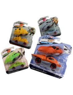 Solid Color Slided Shark Dinosaur Car