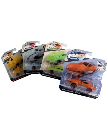 Solid Color Slided Shark Dinosaur Car
