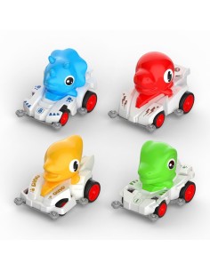 Solid Color Pullback Dinosaur Car 2
