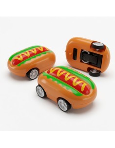 Solid Color Pullback Hot Dog Cart