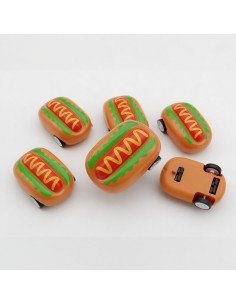 Solid Color Pullback Hot Dog Cart 2
