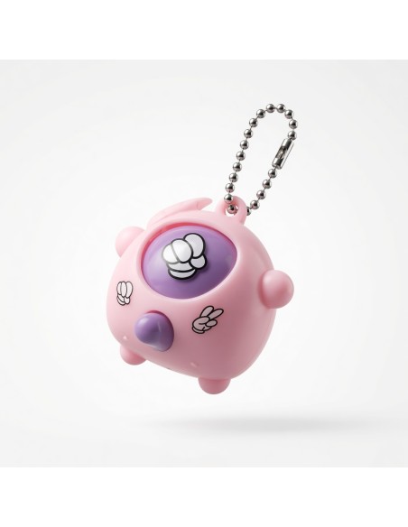 Mini Rock Paper Scissors Egg Hanging Chain