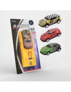 Iron Sheet Sliding Catapult Racing Car