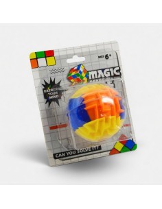 5cm Spherical Colored 3D Maze