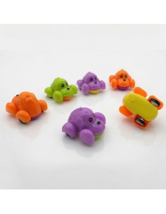 Solid Color Pullback Cartoon Big Mouth Monkey 2