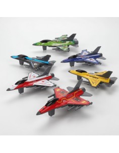 Pullback Iron High-Speed Fighter Jet