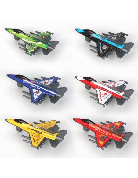 Pullback Iron High-Speed Fighter Jet