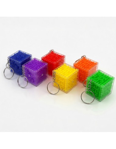 3cm Rolling Ball Maze With Keychain
