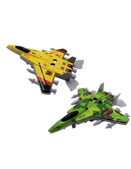 Pullback Alloy Fighter Aircraft