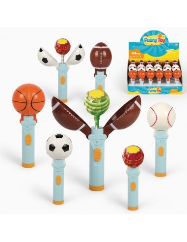 Sports Ball Lollipop Holders (24pcs)