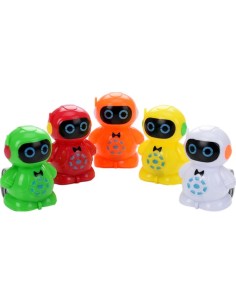 Solid Color Pullback Robot Cars 2