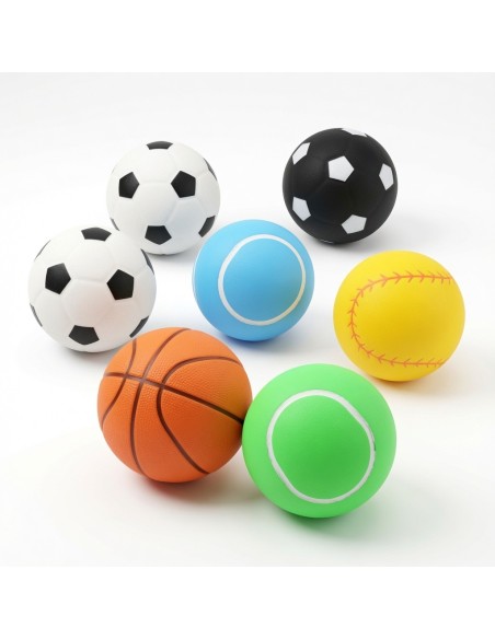 Vinyl Wistle Balls (6 Pcs)