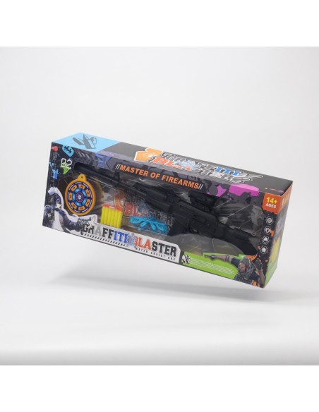 Eva Soft Bullet Gun With Glasses Target