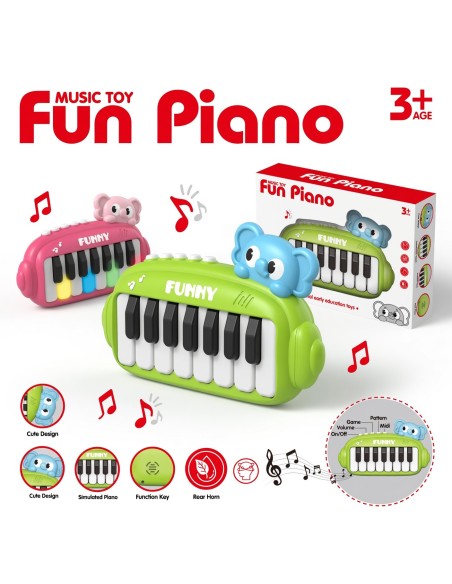 Lights, Music, Cartoon Animals, Electronic keyboard