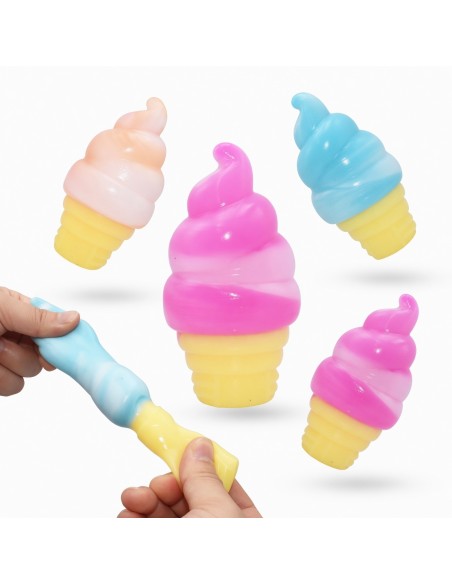 Stress Relief Ice Cream Squishy Toys