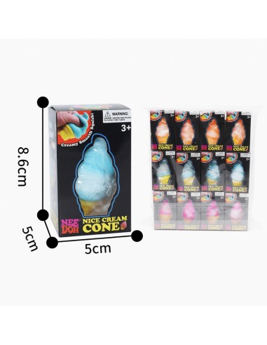 Stress Relief Ice Cream Squishy Toys