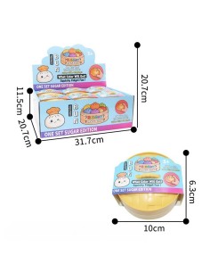 Sleeve Card Steamer Bun Squishy Toy (12pcs) 2