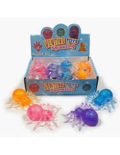 Soft Rubber Spiders (12pcs)