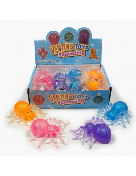 Soft Rubber Spiders (12pcs)