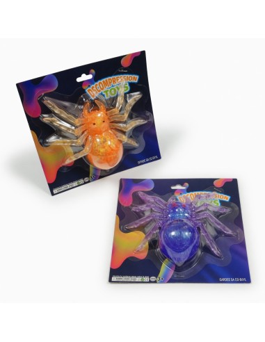 Soft Rubber Spiders