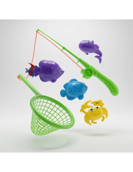 Fishing Game with Fish Scoop