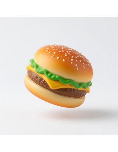 Bags of Simulated Hamburger Squishy Toy (12pcs)