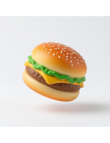 Bags of Simulated Hamburger Squishy Toy (12pcs)