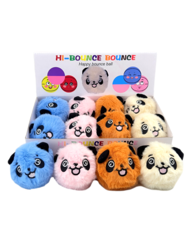 Bags Plush Stress Relief Panda Balls (12pcs)