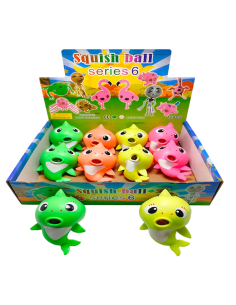 Dolphins Stress Relief Squeeze Toy (12pcs)