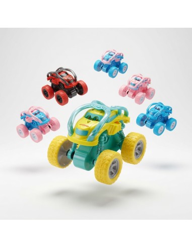 Double Inertia Stunt Rolling Cars (12pcs)