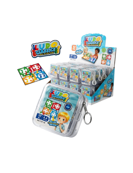 Transparent Box Mini Flying Chess (32pcs)