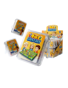 Transparent Box 4-in-1 Mini Chess (32pcs) 2