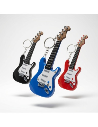 Music Electronic Guitar Keychains (24pcs)