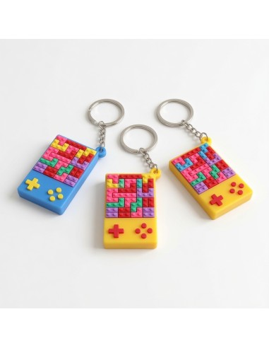 Tetris Game Console Keychain