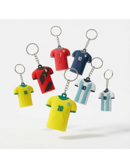 Football Jersey Keychain
