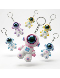 Cartoon Mask Astronaut Keychain