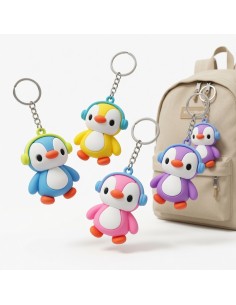 Cartoon Duck Keychain