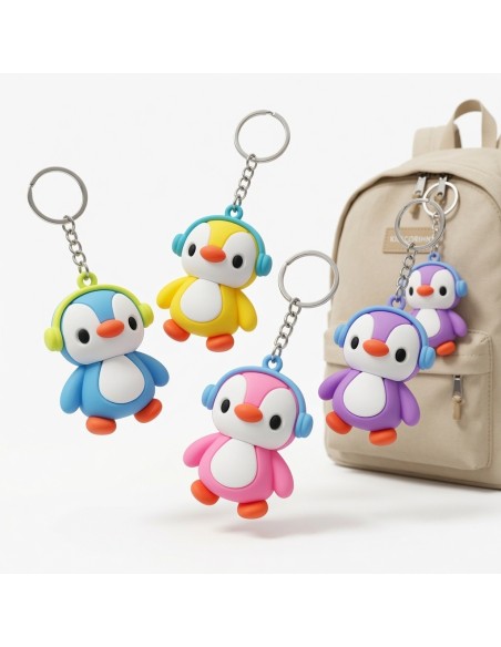 Cartoon Duck Keychain