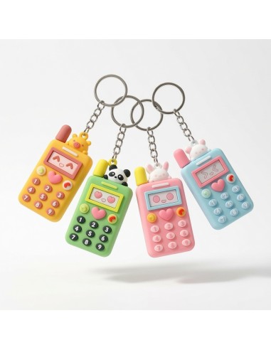 Cute Animal Phone Keychain