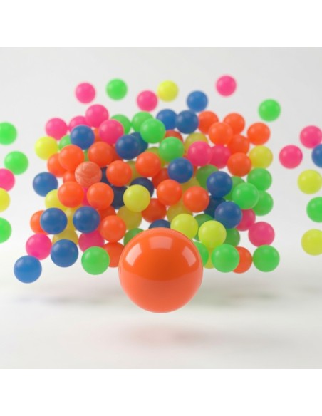 3.2cm Frosted Bouncing Balls (100pcs)