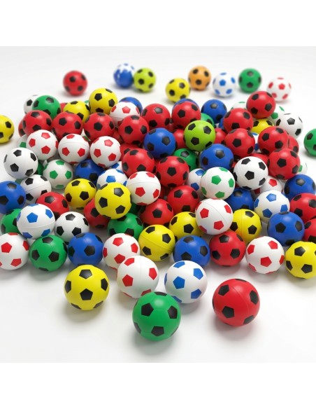 3.2cm Football Bouncing Balls (100pcs)