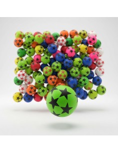 3.2cm Pentagram Bouncing Balls (100pcs) 2