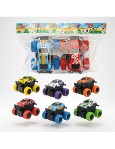10cm Metal Inertia Off-Road Vehicles (2pcs) 2